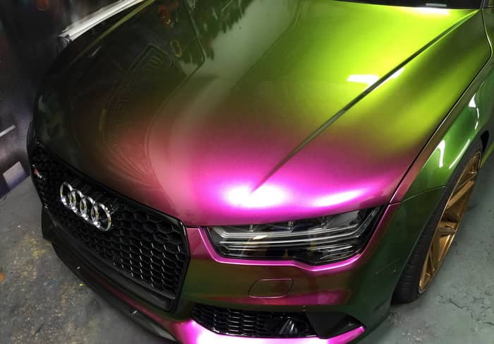 Эксклюзивная покраска авто в цвет Хамелеон